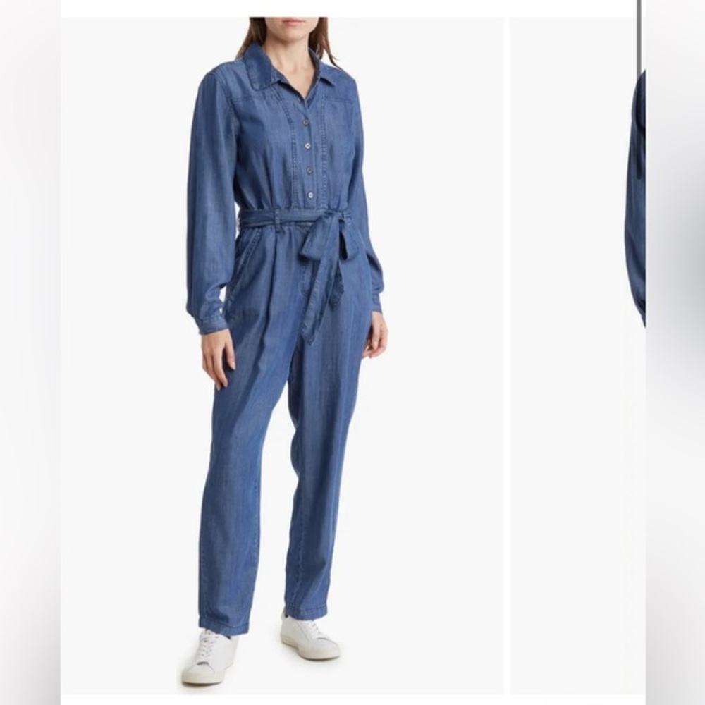 Nordstrom Blue Denim Jumpsuit